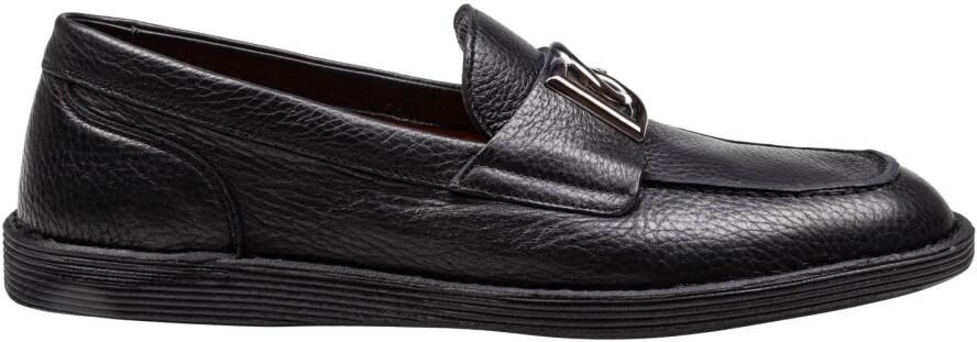 Dolce & Gabbana Zwarte Loafer Schoenen Luxe Stijl