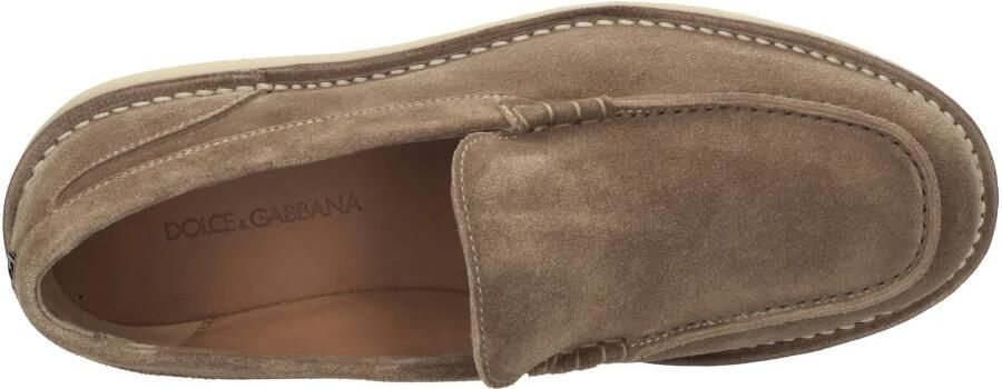 Dolce & Gabbana Nieuwe Florio Ideale Suède Loafers - Foto 4