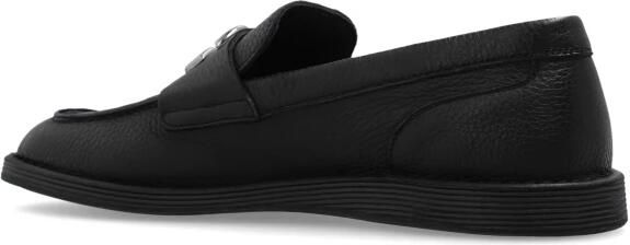 Dolce & Gabbana Zwarte Sandalen Mocassino Stijl - Foto 3