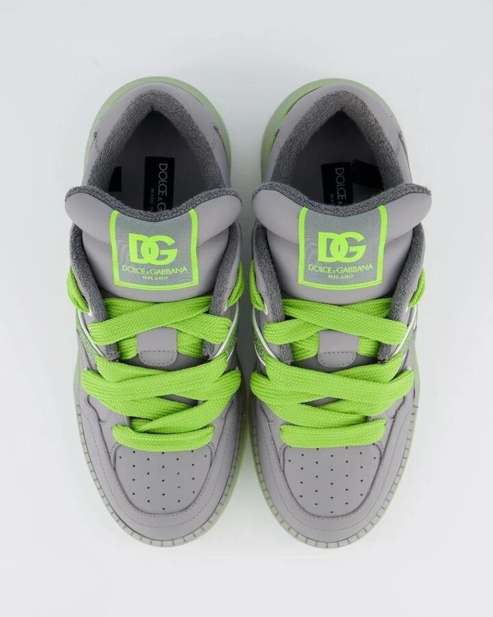 Dolce & Gabbana Nieuwe Roma Sneaker Grijs Groen