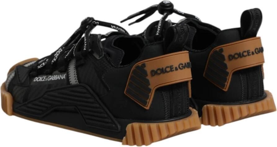 Dolce & Gabbana Zwart Bruin NS1 Sneakers Rubberen Zool - Foto 4