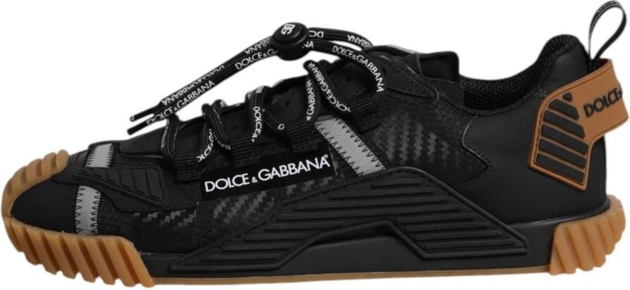 Dolce & Gabbana Zwart Bruin NS1 Sneakers Rubberen Zool - Foto 5