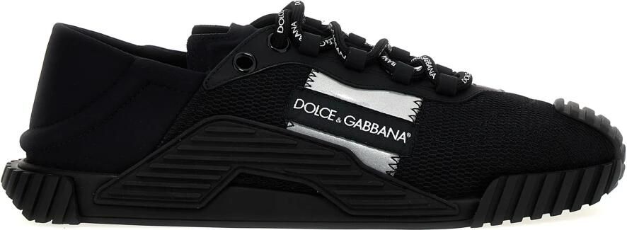 Dolce & Gabbana NS1 sneaker met kalfsleren details