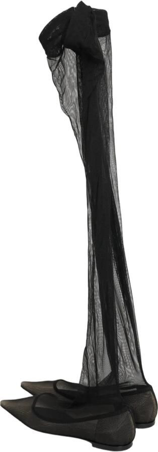 Dolce & Gabbana Over-the-knee Tulle Laarzen - Foto 5