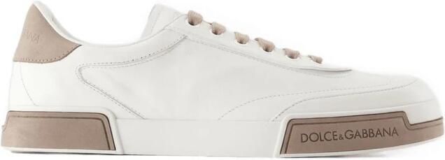 Dolce & Gabbana Paneled Leather Low-Top Sneakers