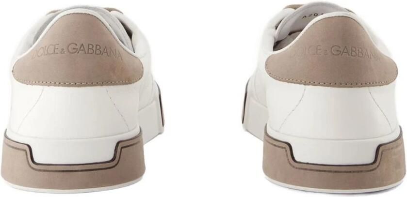 Dolce & Gabbana Paneled Leather Low-Top Sneakers - Foto 2