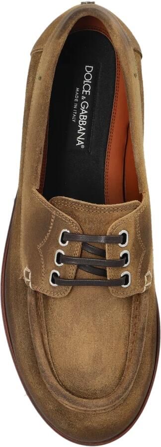 Dolce & Gabbana Panfilo Suède Schoenen - Foto 4