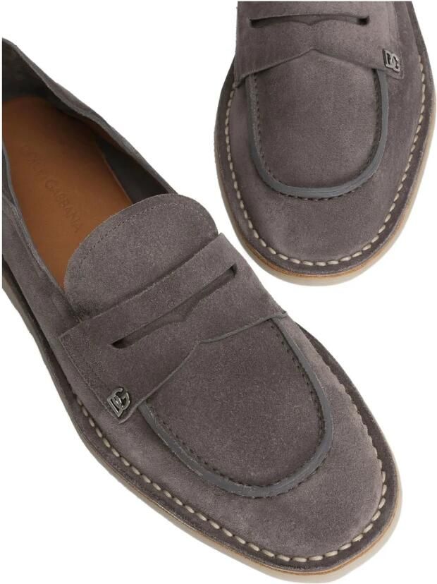 Dolce & Gabbana Penny loafers met logoplaat - Foto 2