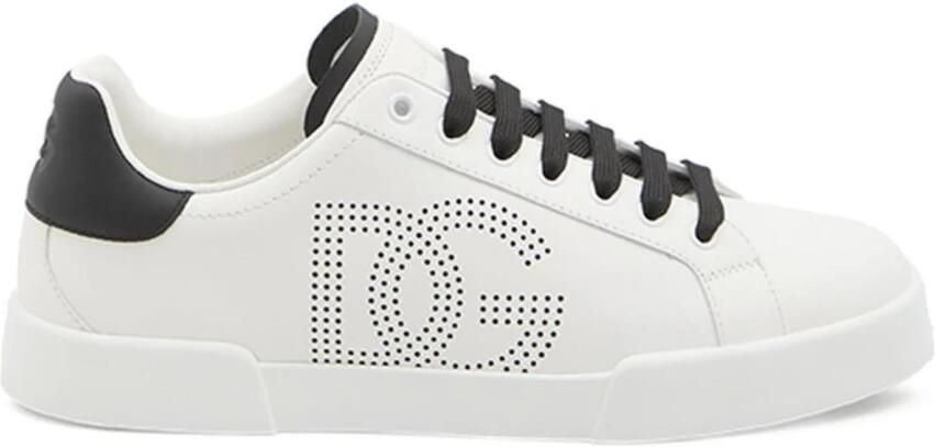 Dolce & Gabbana Perforated DG Logo Sneakers