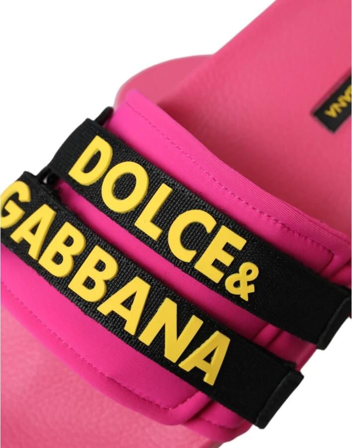 Dolce & Gabbana Stijlvolle Logo Beachwear Flats Sandalen - Foto 2