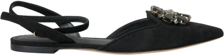 Dolce & Gabbana Platte Slingback Sandalen