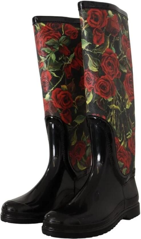 Dolce & Gabbana Polyvinyl Regenlaarzen met Antislipzool - Foto 2