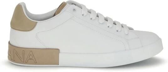 Dolce & Gabbana Portofino Calfskin Low-Top Sneakers - Foto 2
