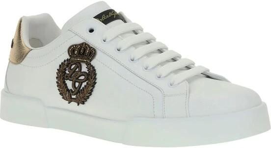 Dolce & Gabbana Portofino Leren Sneakers - Foto 3