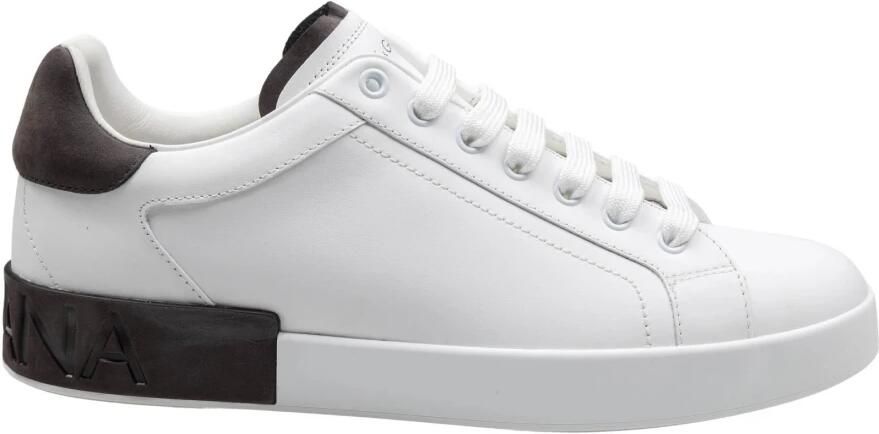 Dolce & Gabbana Lage leren sneakers met contrasterende hiel - Foto 2