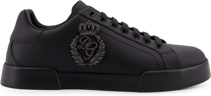Dolce & Gabbana Portofino Light Strobel Kalfsleren Sneakers