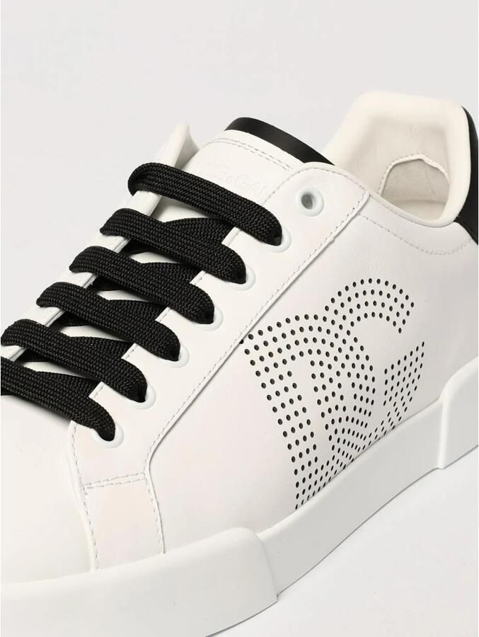 Dolce & Gabbana Portofino Low Top Perforated Sneakers - Foto 2