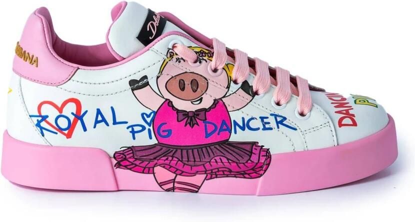 Dolce & Gabbana Portofino Royal Pig Sneakers