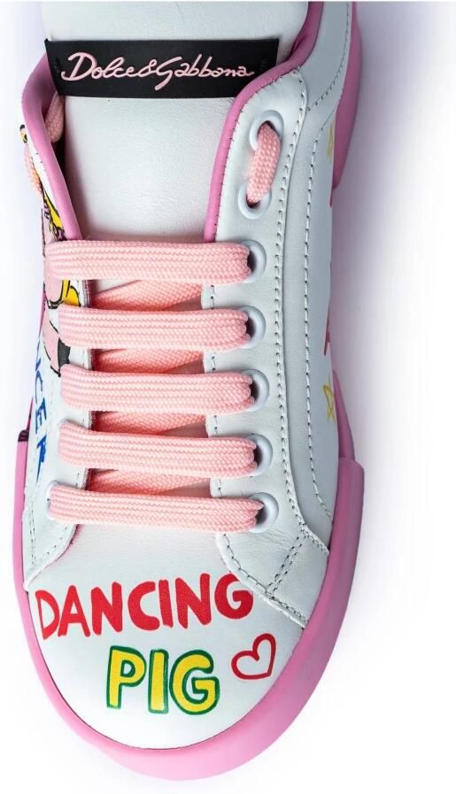 Dolce & Gabbana Portofino Royal Pig Sneakers - Foto 2