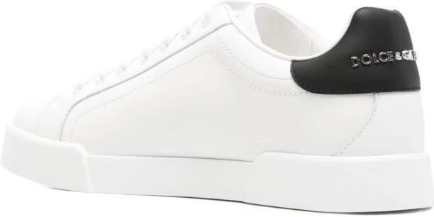 Dolce&Gabbana Low-Top Sneakers "Portofino" Sneakers – White in wit