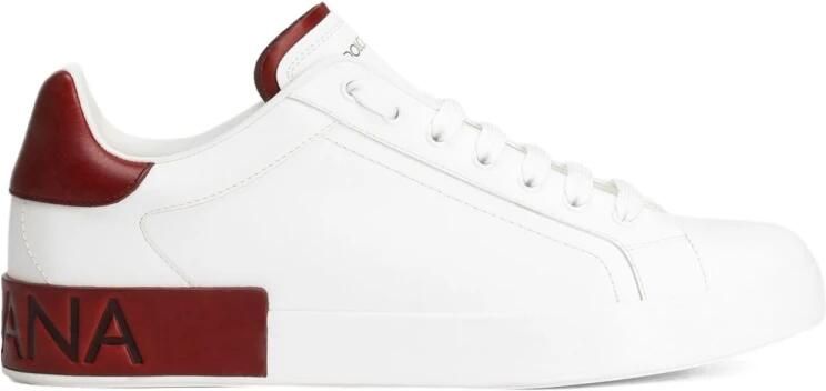 Dolce & Gabbana Witte Sneakers voor Mannen Aw25