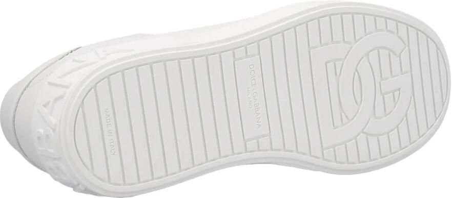 Dolce & Gabbana Leren lage sneakers ronde neus White Heren - Foto 3