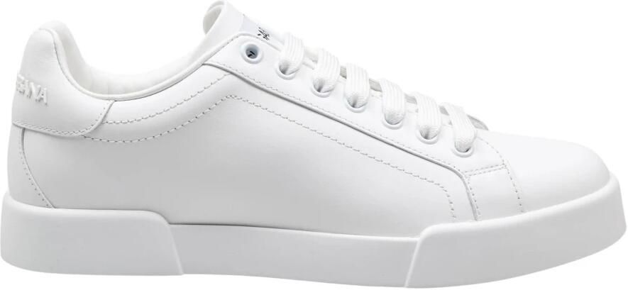 Dolce&Gabbana Low-Top Sneakers 'Portofino' Sneakers in wit
