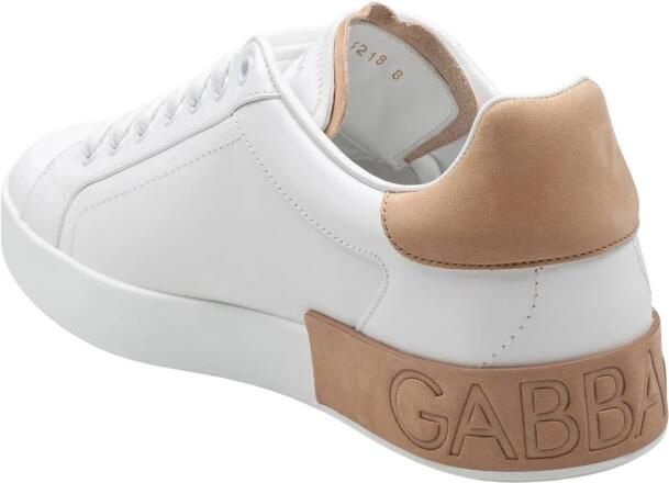 Dolce & Gabbana Portofino Calfskin Low-Top Sneakers - Foto 9