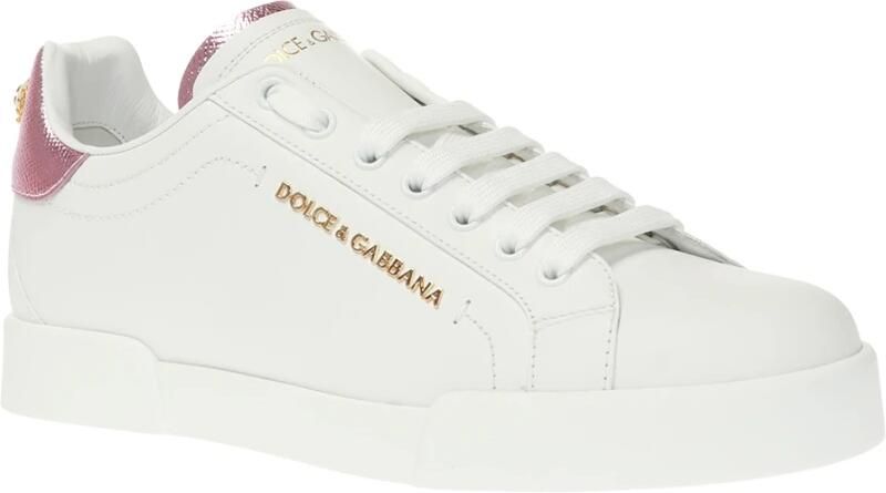 Dolce & Gabbana Portofino Sneakers met Parelversiering White Dames - Foto 5