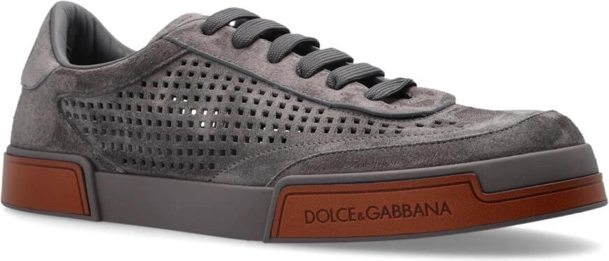 Dolce & Gabbana Portofino Yacht Suède Sneakers Loodkleur - Foto 5