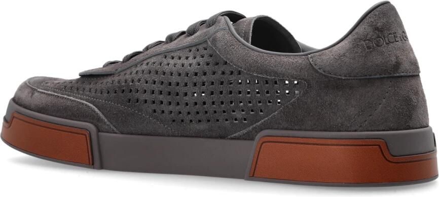 Dolce & Gabbana Portofino Yacht Suède Sneakers Loodkleur - Foto 4
