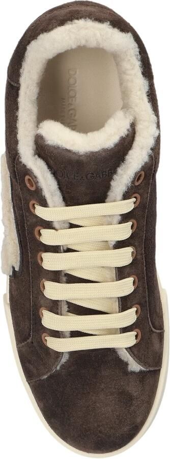 Dolce & Gabbana Portofino Suede Sneakers - Foto 6