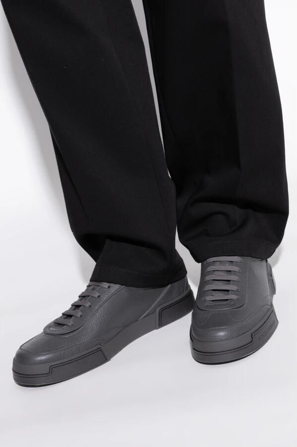 Dolce & Gabbana Grijze Sneakers met Vetersluiting Gray Heren - Foto 2