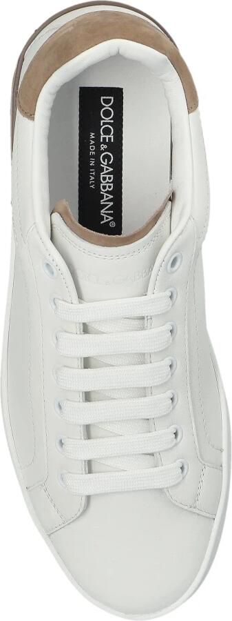 Dolce & Gabbana Portofino Calfskin Low-Top Sneakers - Foto 7