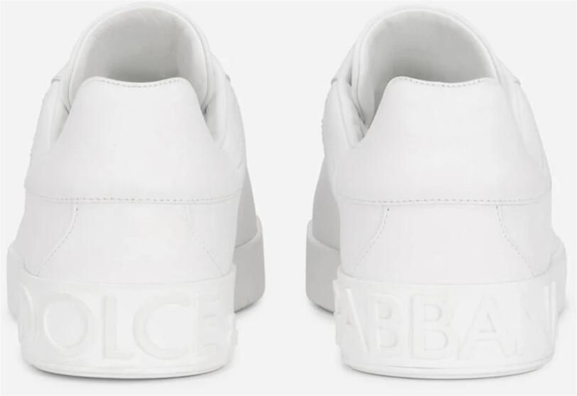 Dolce & Gabbana Leren lage sneakers ronde neus White Heren - Foto 3