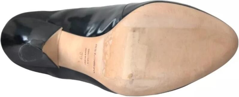 Dolce & Gabbana Zwarte Veterschoenen Black Dames - Foto 2