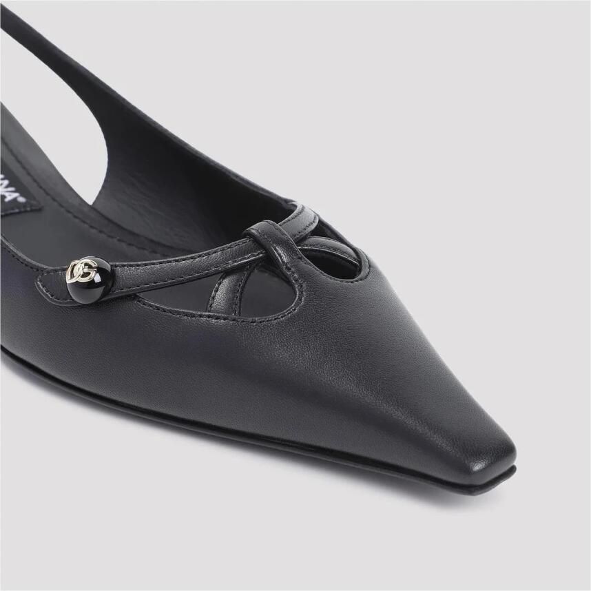 Dolce & Gabbana Pumps met spitse neus en slingback met kittenhak - Foto 2