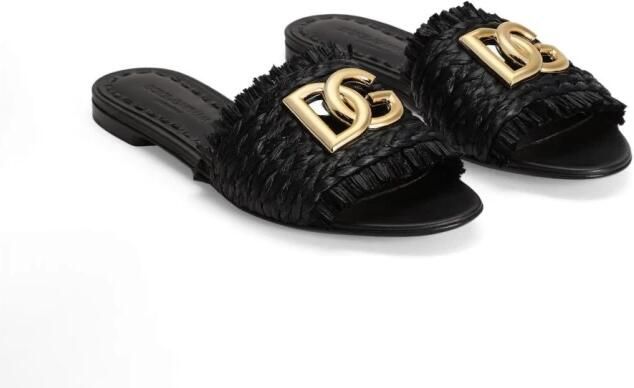 Dolce & Gabbana Raffia Braid Slipper - Foto 2