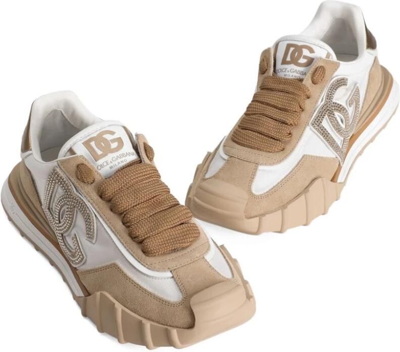 Dolce & Gabbana Rhinestone Logo Sneakers - Foto 2