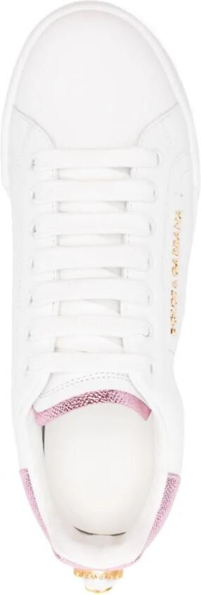 Dolce & Gabbana Roze Sneakers voor Vrouwen - Foto 4