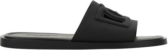 Dolce & Gabbana Rubber Strand Slippers
