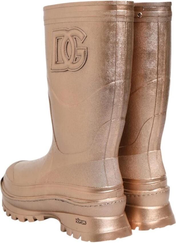 Dolce & Gabbana Rubberen Regenlaarzen met Aantreklus - Foto 2