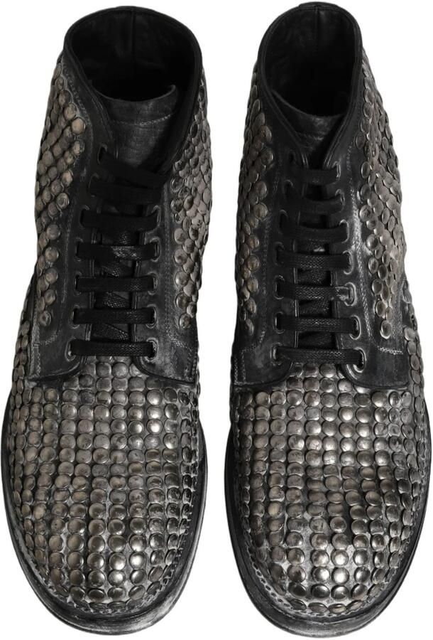 Dolce & Gabbana Runway Studs Enkellaarsjes - Foto 3