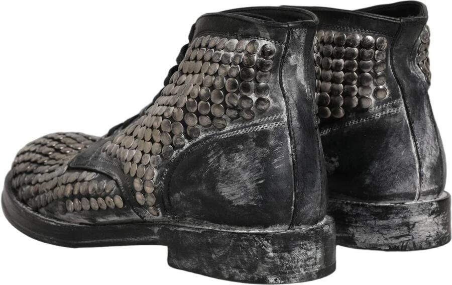 Dolce & Gabbana Runway Studs Enkellaarsjes - Foto 4