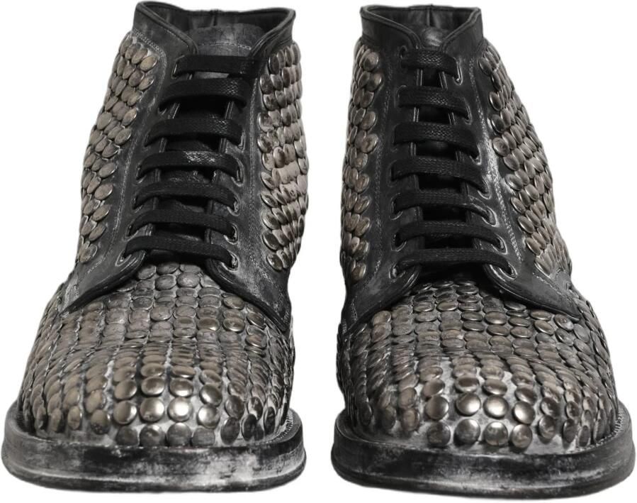 Dolce & Gabbana Runway Studs Enkellaarsjes - Foto 2