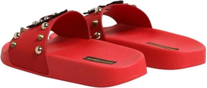 Dolce & Gabbana Sacred Heart Stud Slippers - Foto 2