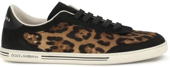 Dolce & Gabbana Saint Tropez Leopard Sneakers