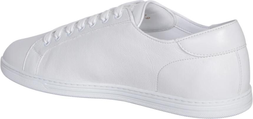 Dolce & Gabbana Saint Tropez Plaque Sneakers Moderne Herenschoenen in het Wit White Heren - Foto 2