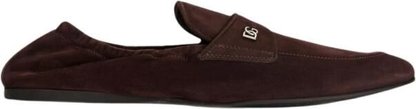 Dolce & Gabbana Suede Driver Loafers
