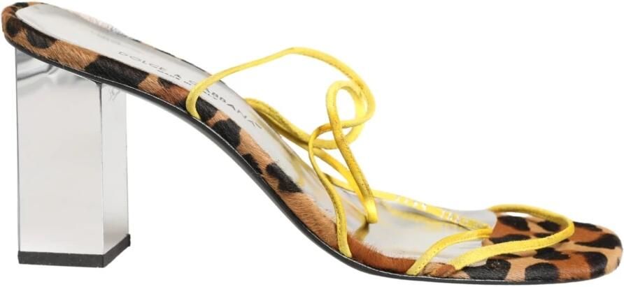 Dolce & Gabbana Sandalen met blokhak